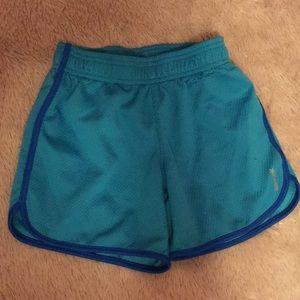 Girls teal athletic shorts